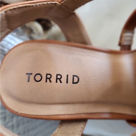 Torrid Tan Strappy Sandals - Picture 7 of 16